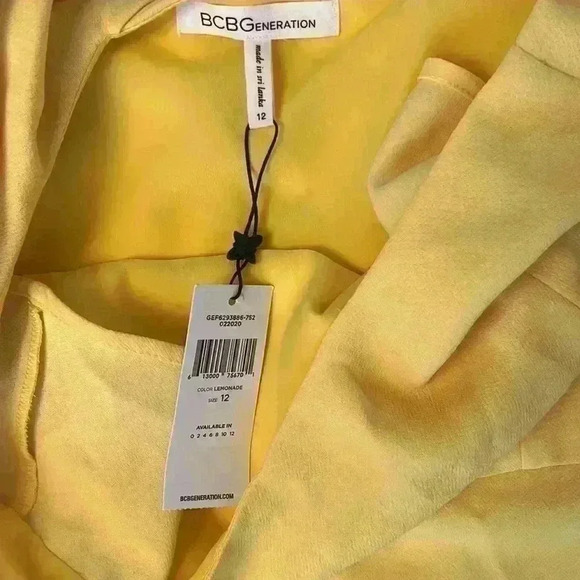 {not for sale NWT} BCBGeneration Lemonade Ruffle dress - Picture 4 of 7
